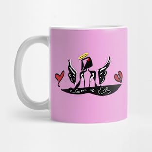 Angel good evil Mug